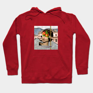 Vintage Collage Art Hoodie